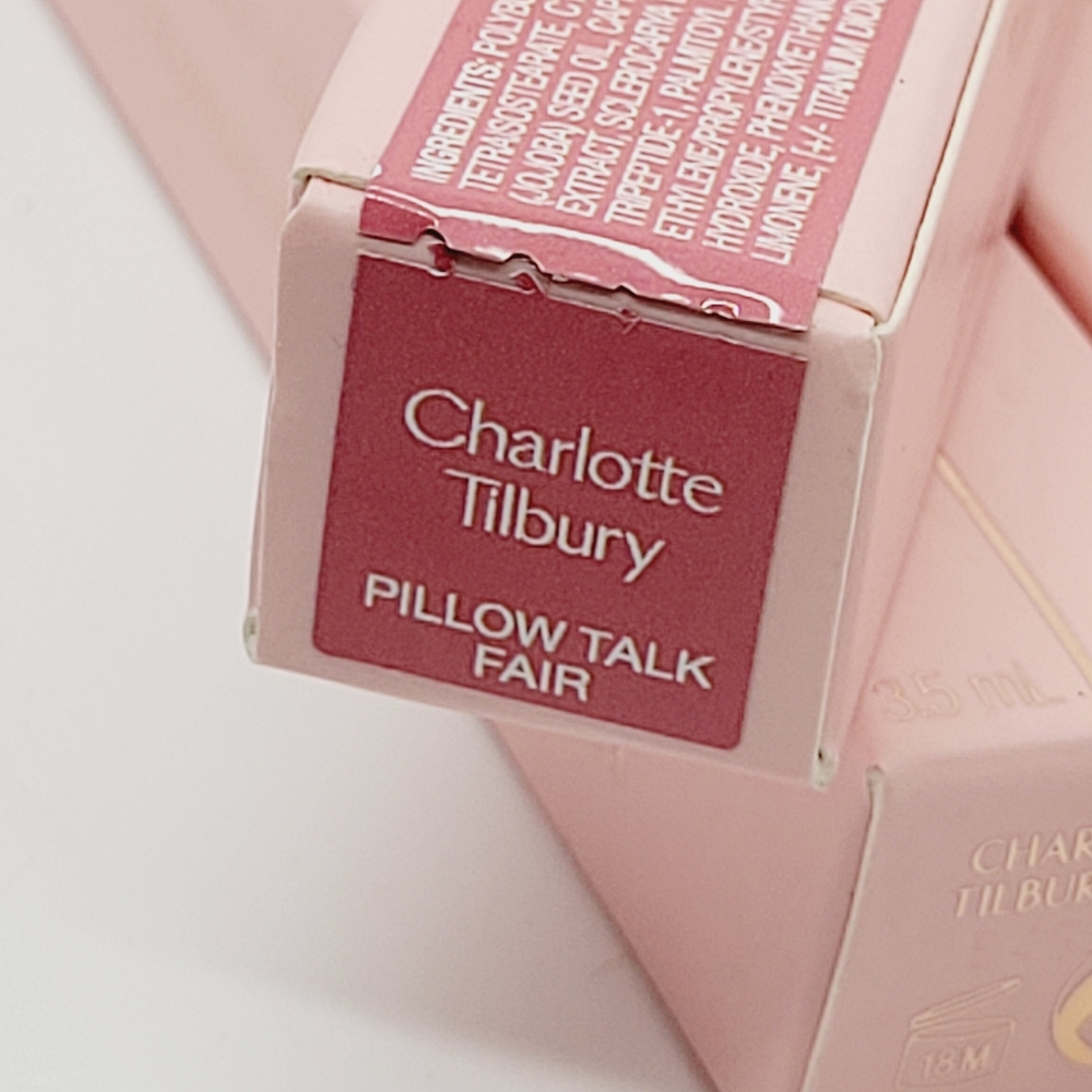 Pillowtalk Fair Pink Collagen Lip Bath Gloss Charlotte Tilbury Brand New in Box - Picture 10 of 10